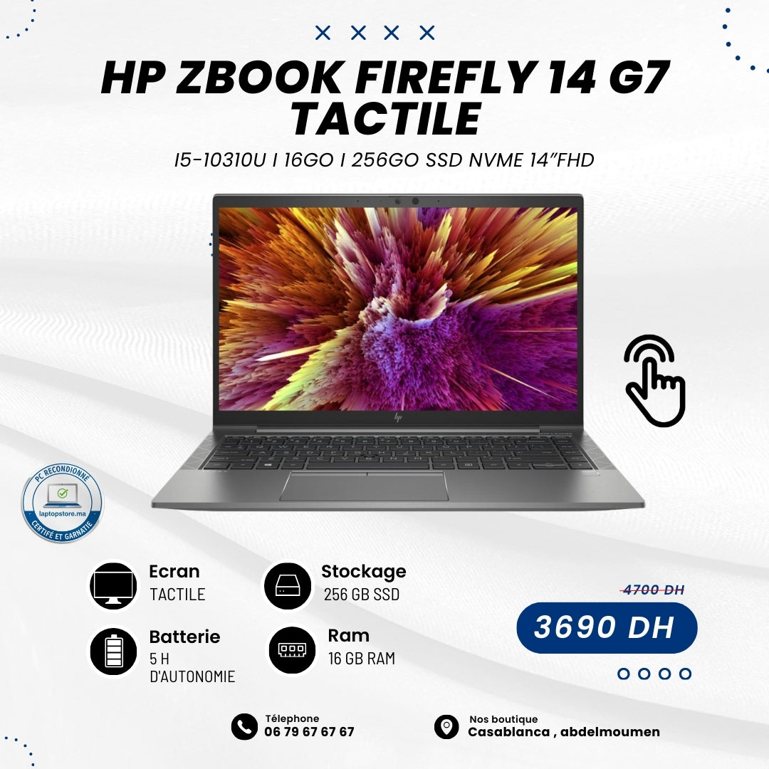 HP ZBook Firefly 14 G7 Core i5 10ème Gen Occasion