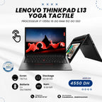 Ordinateur portable Lenovo ThinkPad L13 Yoga 2-en-1 à écran tactile de 13,3 pouces 