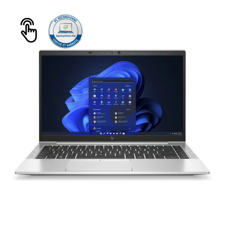 Pc portable hp 840 g7 touch 16 252 ssd i5 10th gen 16gb ram tactile