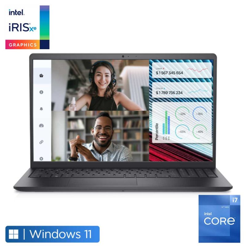 Dell Vostro 3520 i7-1255U, Iris Xe – Ordinateur Portable